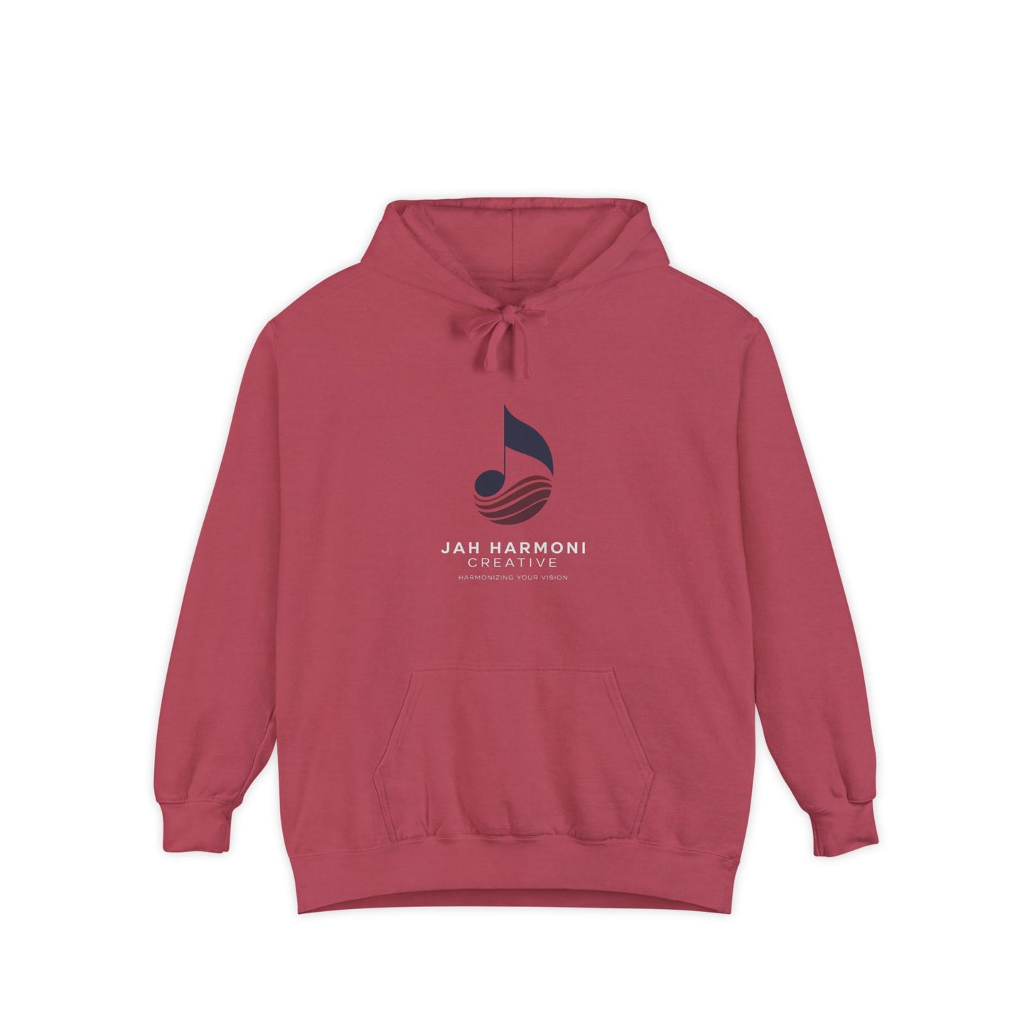 Music Logo Hoodie - "Jah Harmoni Creative" Graphic Pullover