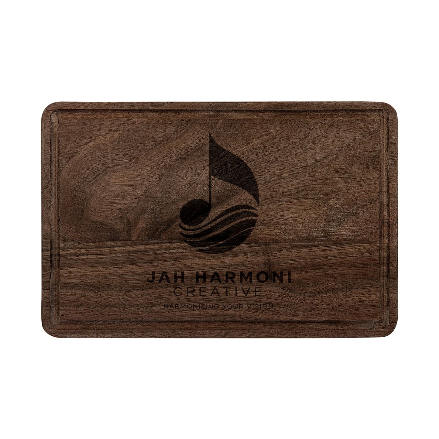 Engraved Wooden Cutting Board — Custom Logo Personalized Charcuterie & Serving Board