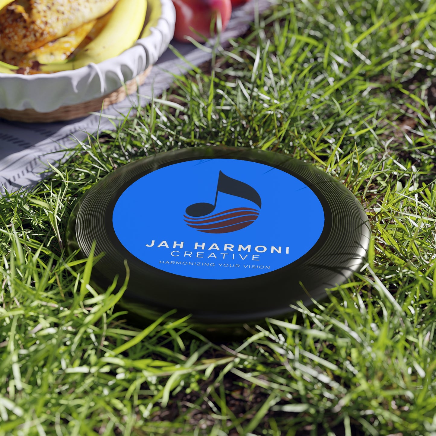 Frisbee — Jah Harmoni Creative Logo Disc