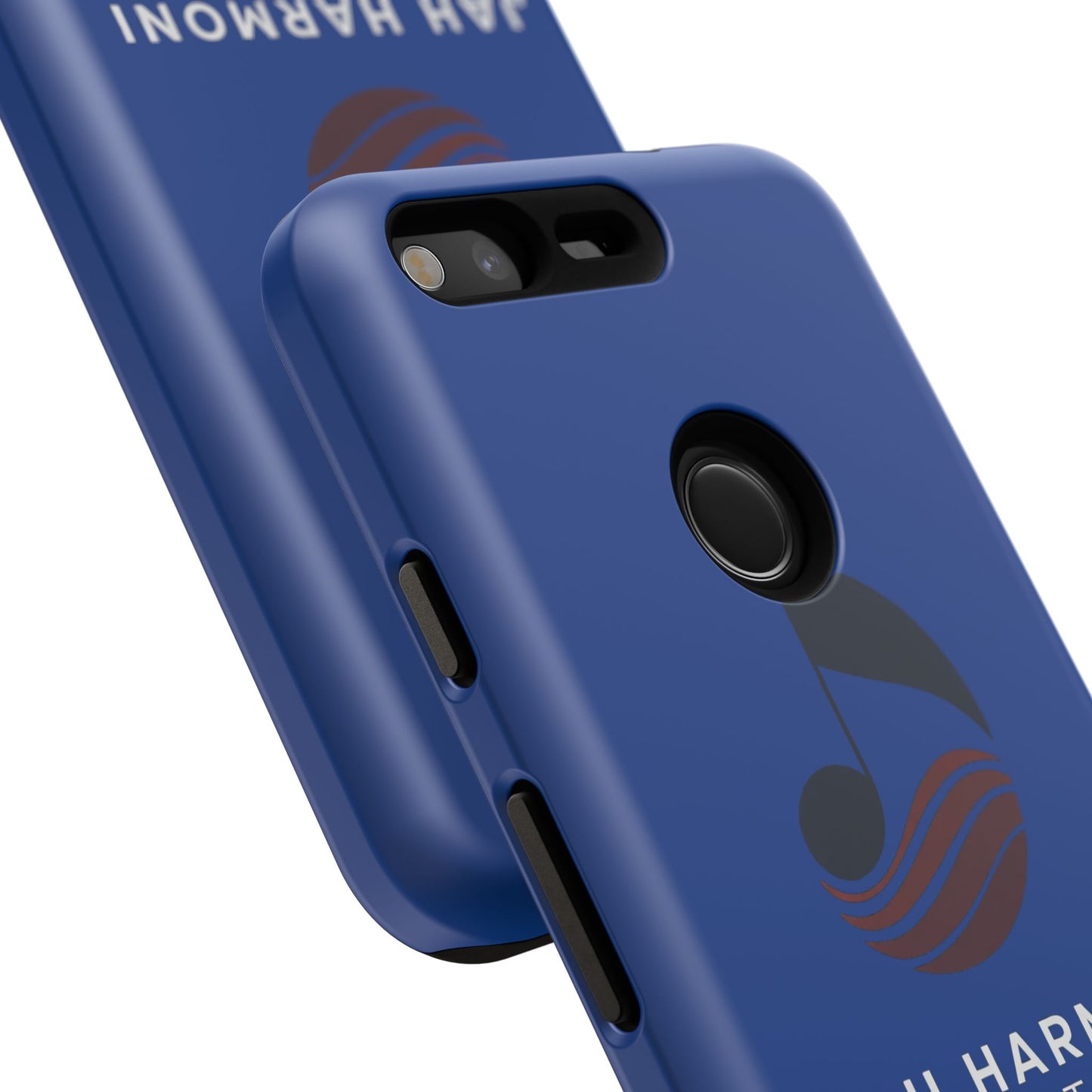 Tough Cases - Blue Logo Phone Case | Jah Harmoni Creative Protective Cover