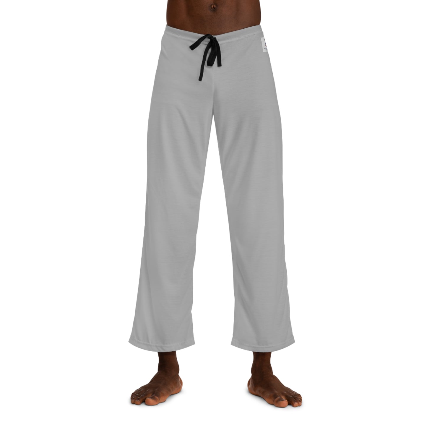 White Men's Pajama Pants — Cozy Lounge Sleepwear