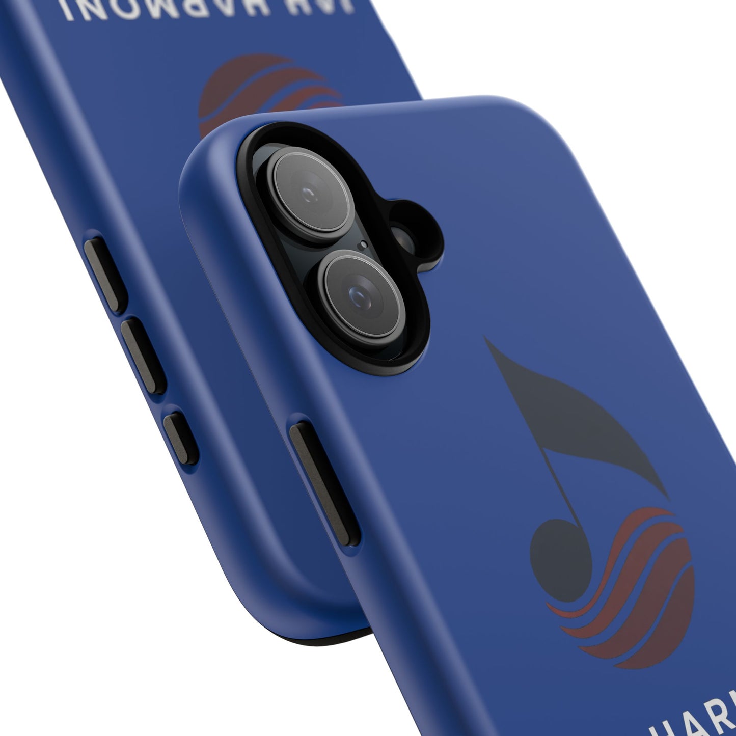 Tough Cases - Blue Logo Phone Case | Jah Harmoni Creative Protective Cover