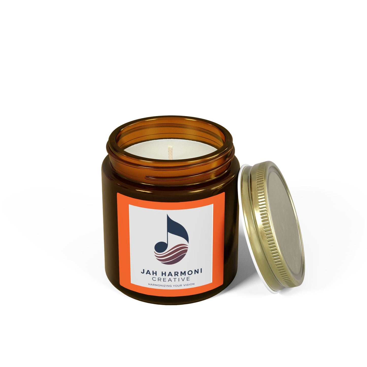 Coconut Apricot Scented Candle (4oz/9oz) — Tropical Fruity Soy Blend