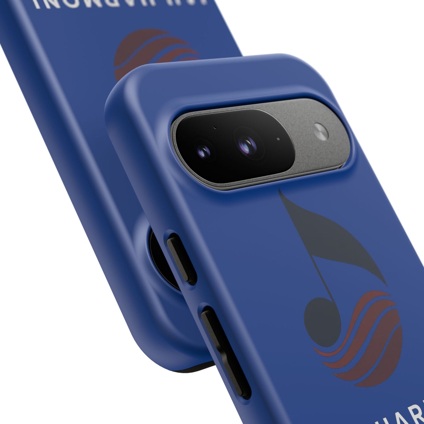 Tough Cases - Blue Logo Phone Case | Jah Harmoni Creative Protective Cover