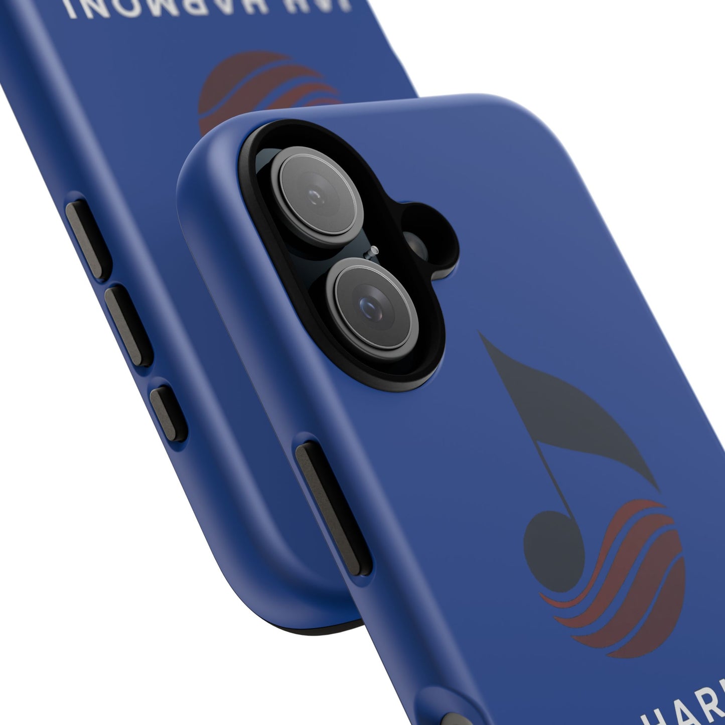 Tough Cases - Blue Logo Phone Case | Jah Harmoni Creative Protective Cover