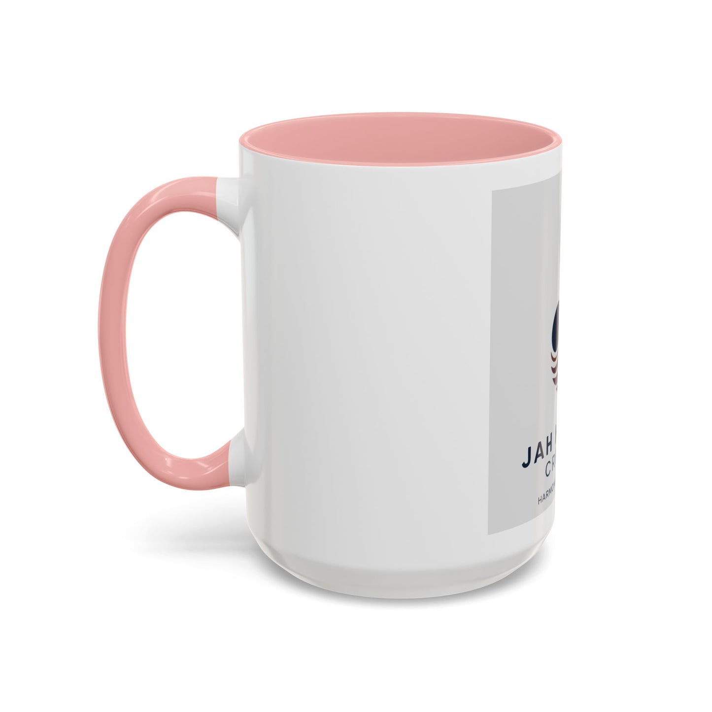 Logo Accent Coffee Mug — Jah Harmoni Creative Branded 11/15oz Ceramic Mug