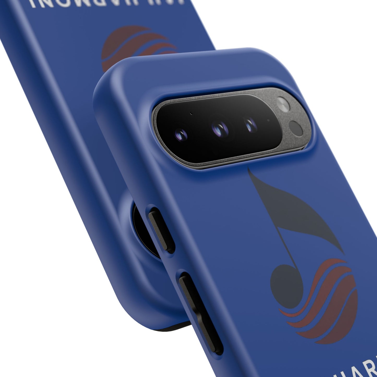 Tough Cases - Blue Logo Phone Case | Jah Harmoni Creative Protective Cover