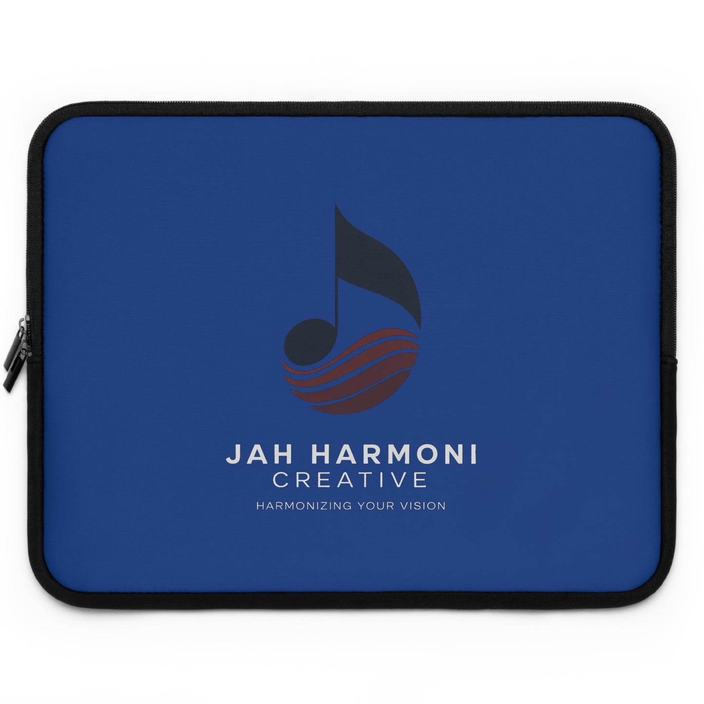 Laptop Sleeve — Jah Harmoni Creative Branded Neoprene Sleeve ("Harmonizing Your Vision")