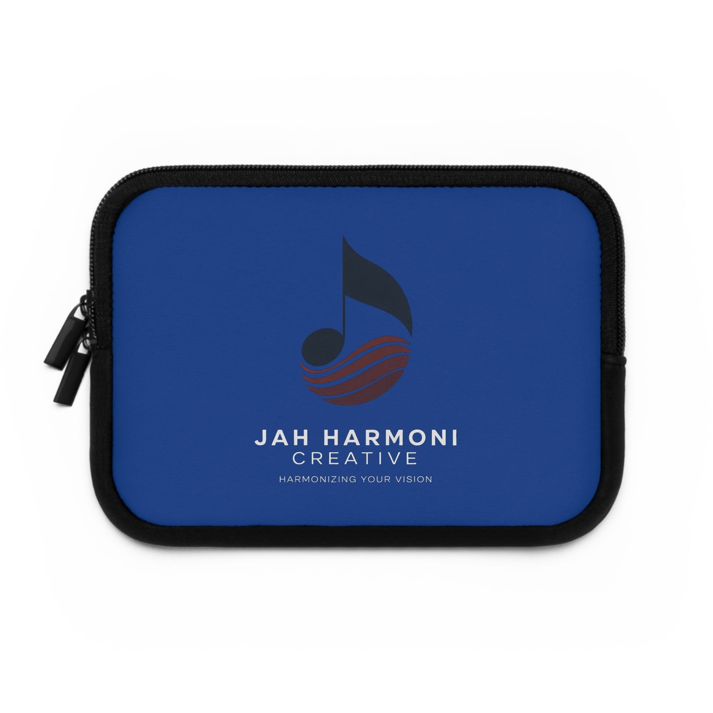 Laptop Sleeve — Jah Harmoni Creative Branded Neoprene Sleeve ("Harmonizing Your Vision")