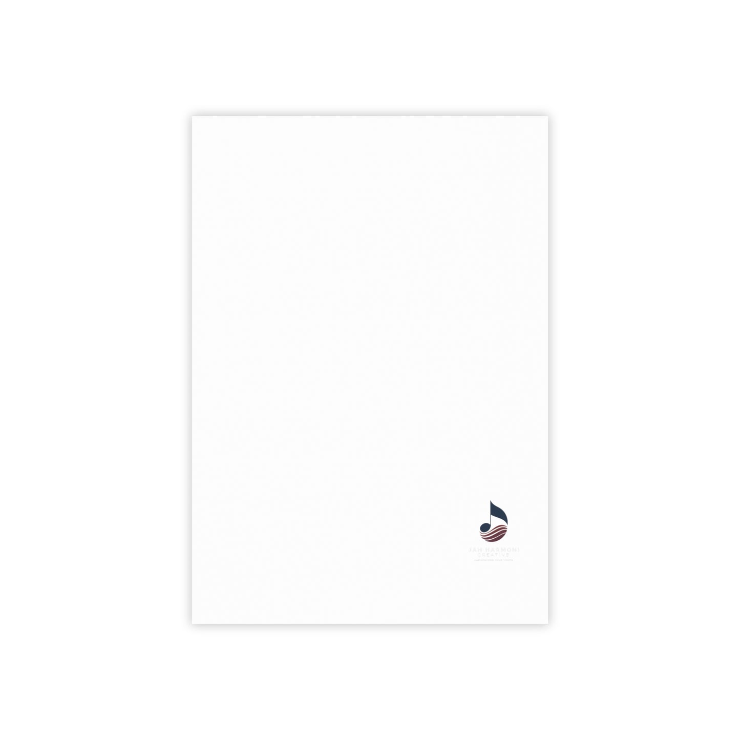 Patriotic Music Note Post-it® Note Pad – Small American Flag Notebook Sticky Notes