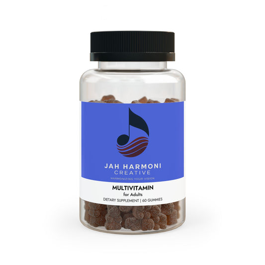 Jah Harmoni Creative Multivitamin Gummies for Adults (60 Gummies)