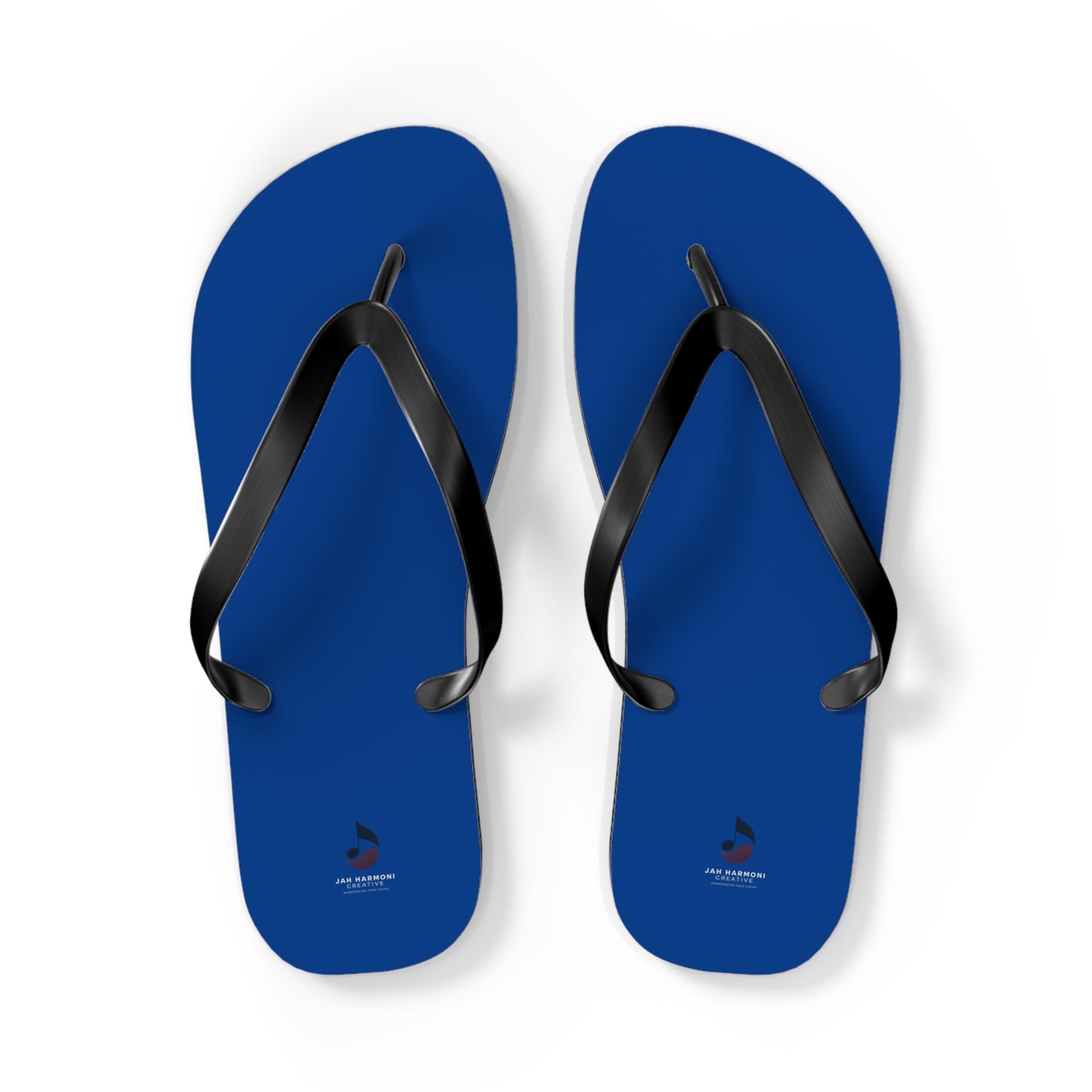 Jah Harmoni Signature Blue – Sleek Everyday Beach Sandals