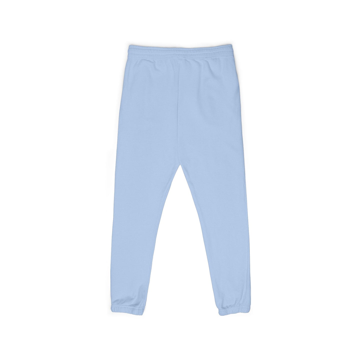 Garment-Dyed Fleece Sweatpants — Relaxed Unisex Joggers with Subtle Patch Logo