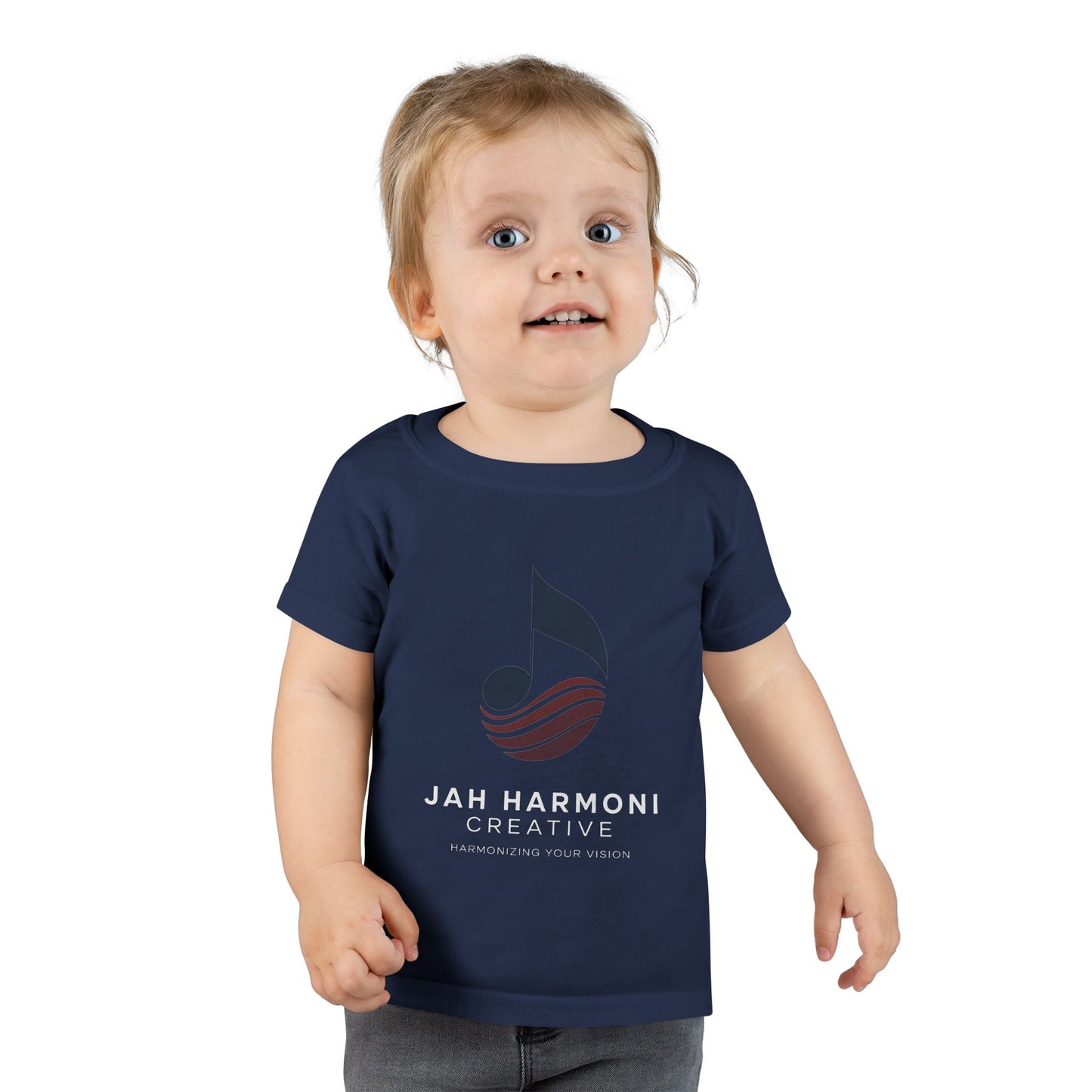 Toddler T-Shirt - Jah Harmoni Creative Logo Tee (Harmonizing Your Vision)
