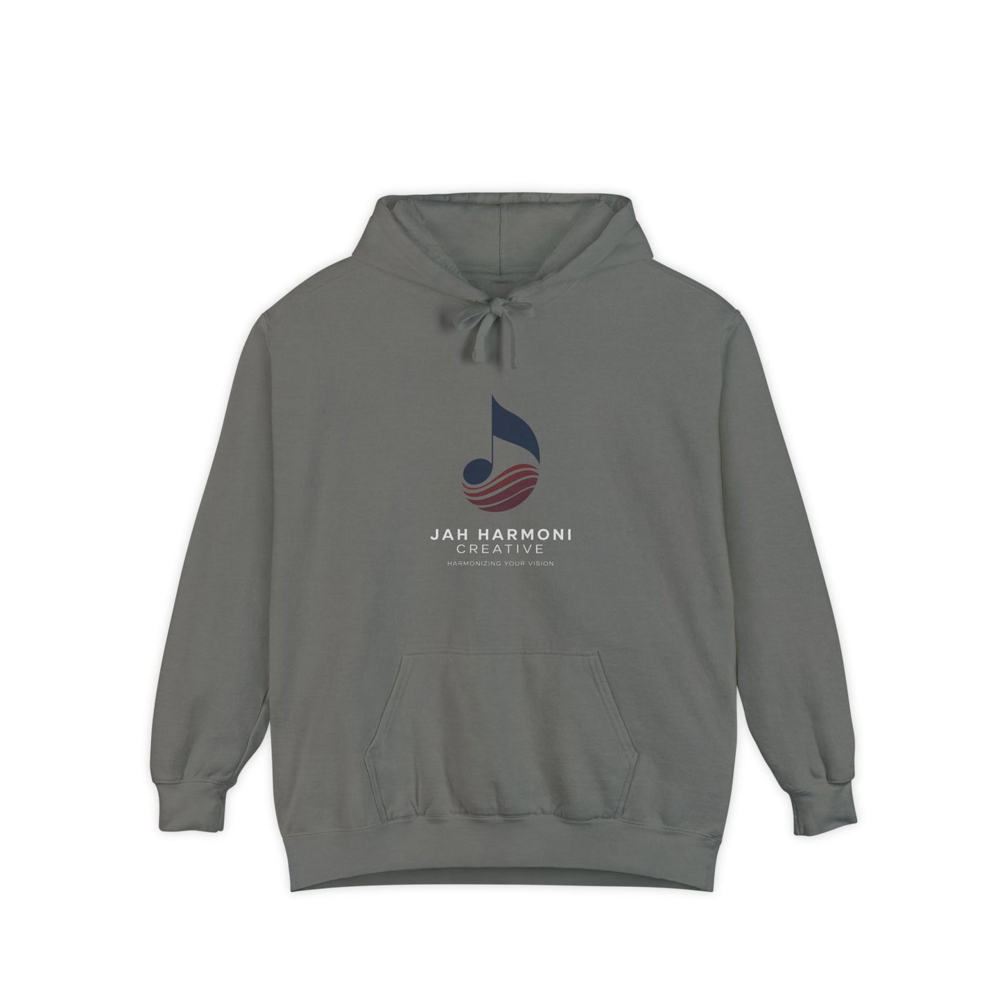 Music Logo Hoodie - "Jah Harmoni Creative" Graphic Pullover