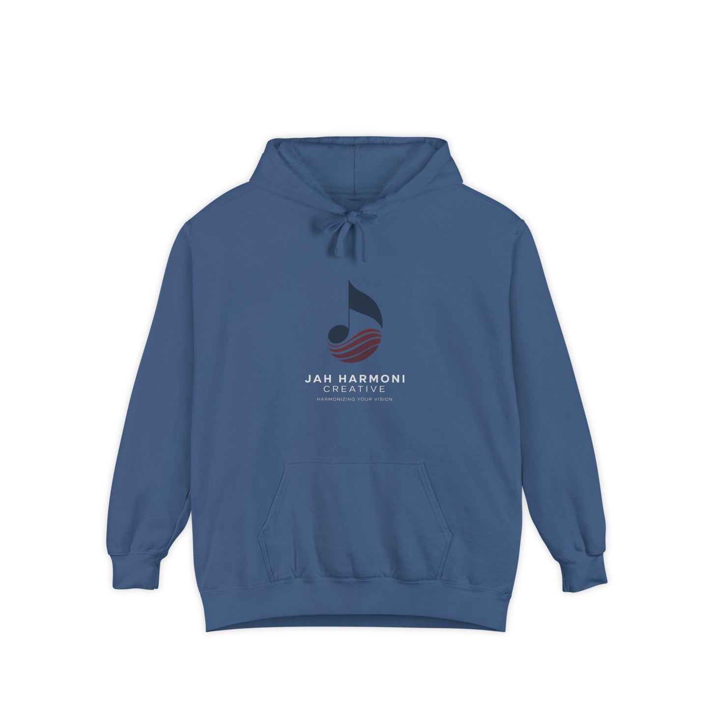 Music Logo Hoodie - "Jah Harmoni Creative" Graphic Pullover
