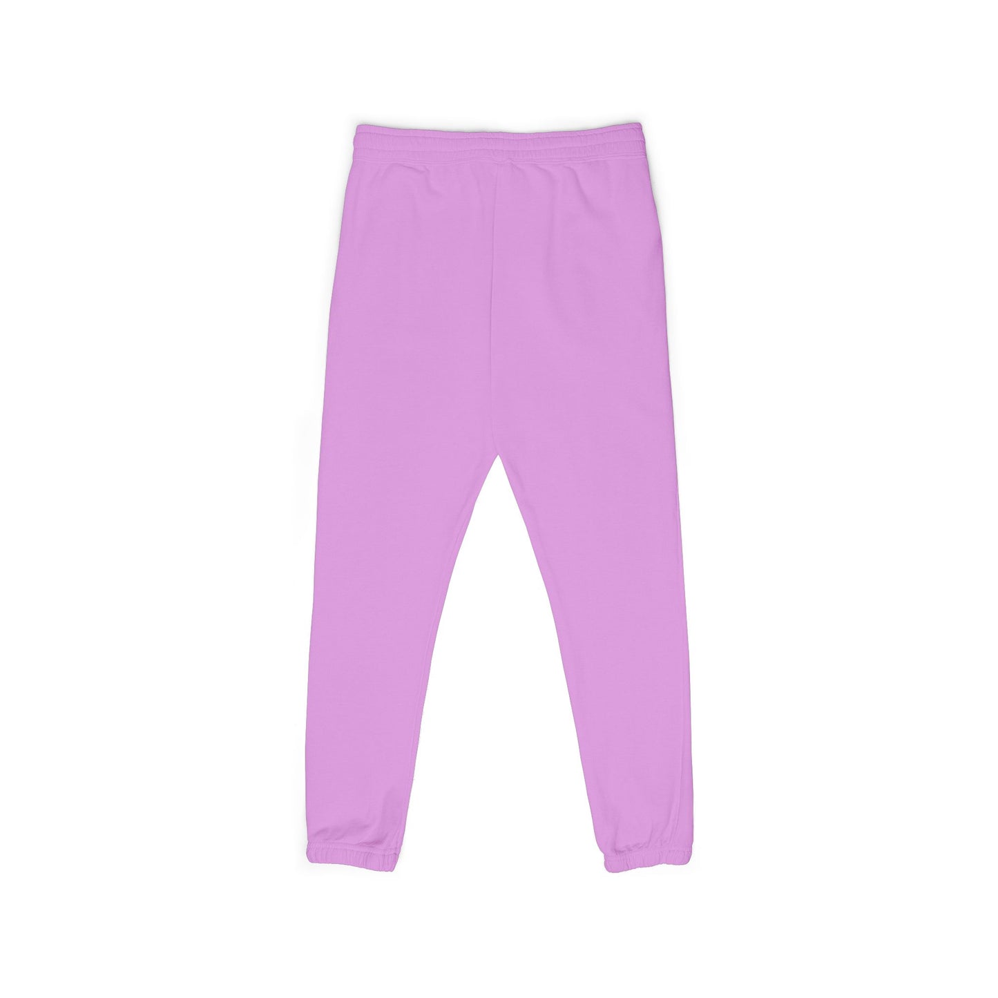 Garment-Dyed Fleece Sweatpants — Relaxed Unisex Joggers with Subtle Patch Logo