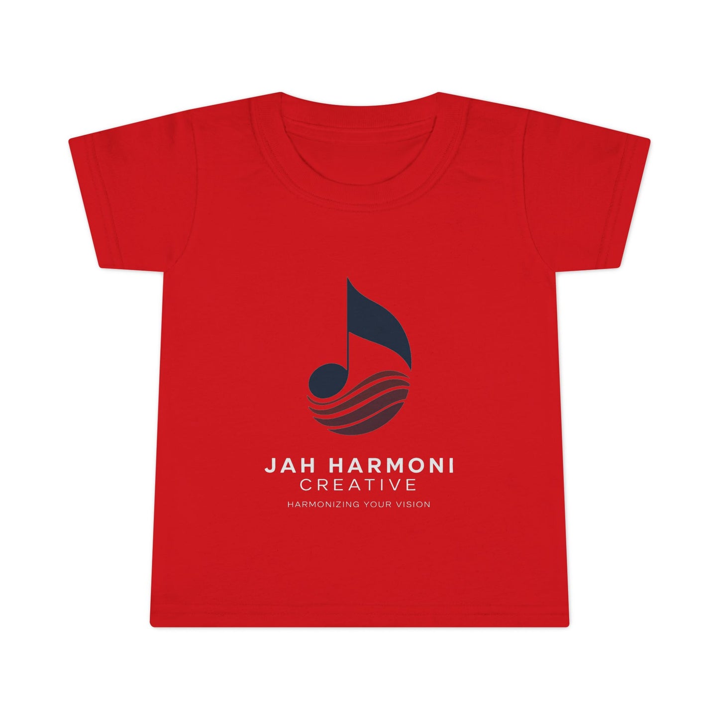 Toddler T-Shirt - Jah Harmoni Creative Logo Tee (Harmonizing Your Vision)