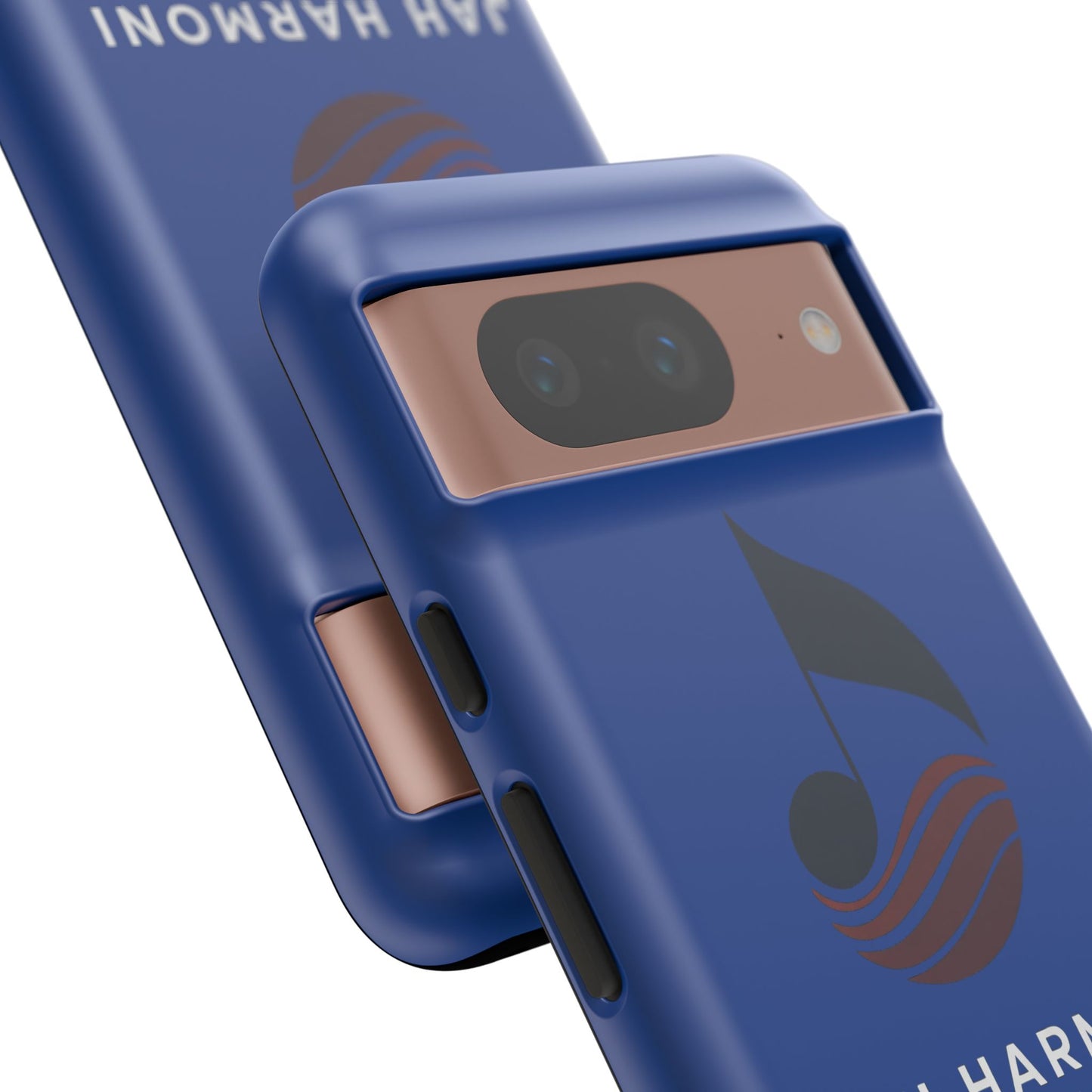 Tough Cases - Blue Logo Phone Case | Jah Harmoni Creative Protective Cover