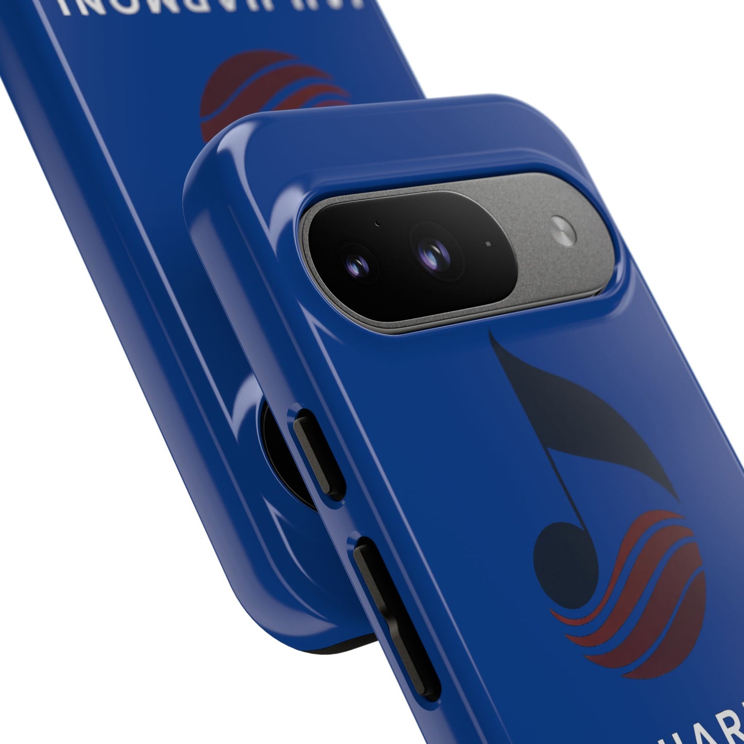 Tough Cases - Blue Logo Phone Case | Jah Harmoni Creative Protective Cover