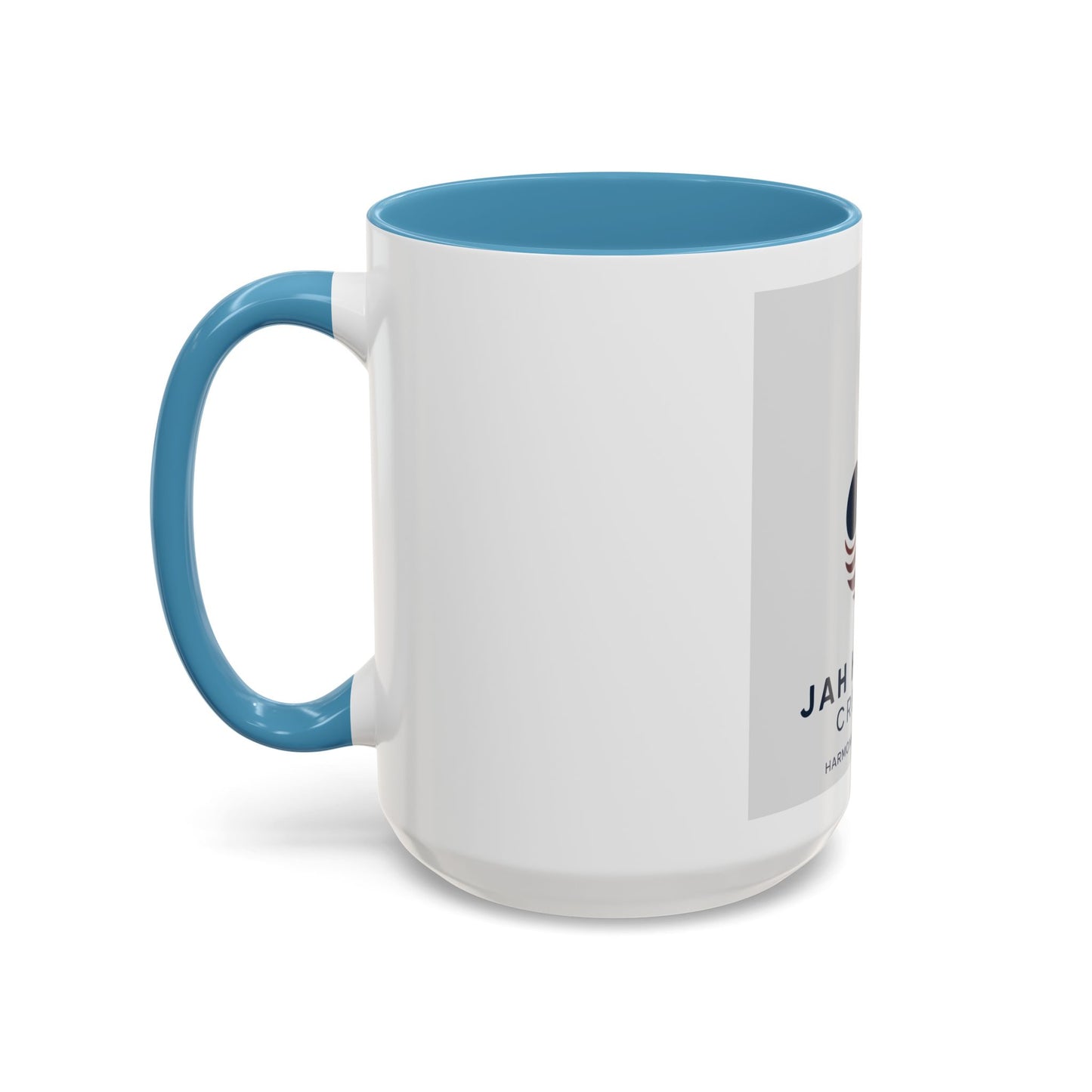 Logo Accent Coffee Mug — Jah Harmoni Creative Branded 11/15oz Ceramic Mug