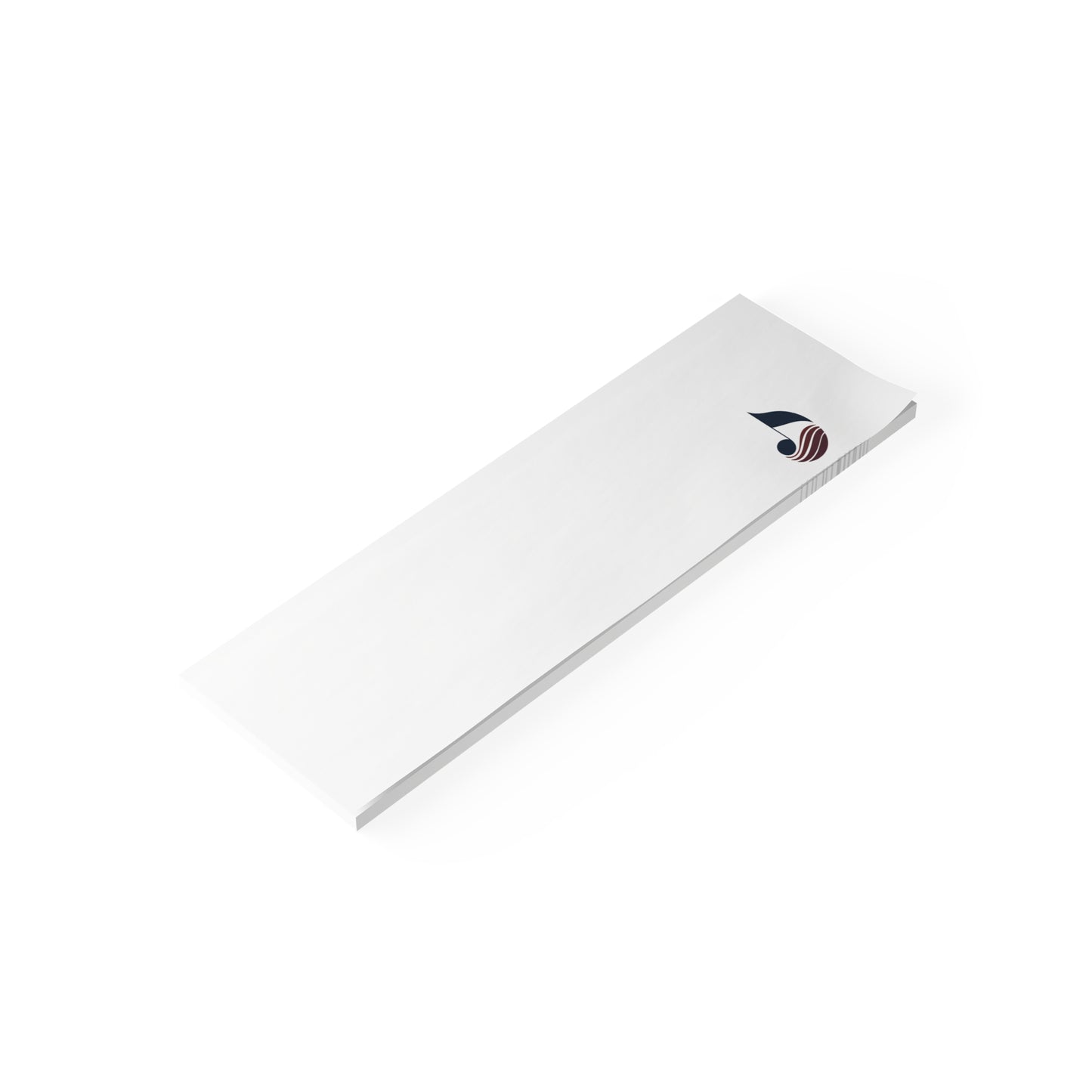Patriotic Music Note Post-it® Note Pad – Small American Flag Notebook Sticky Notes