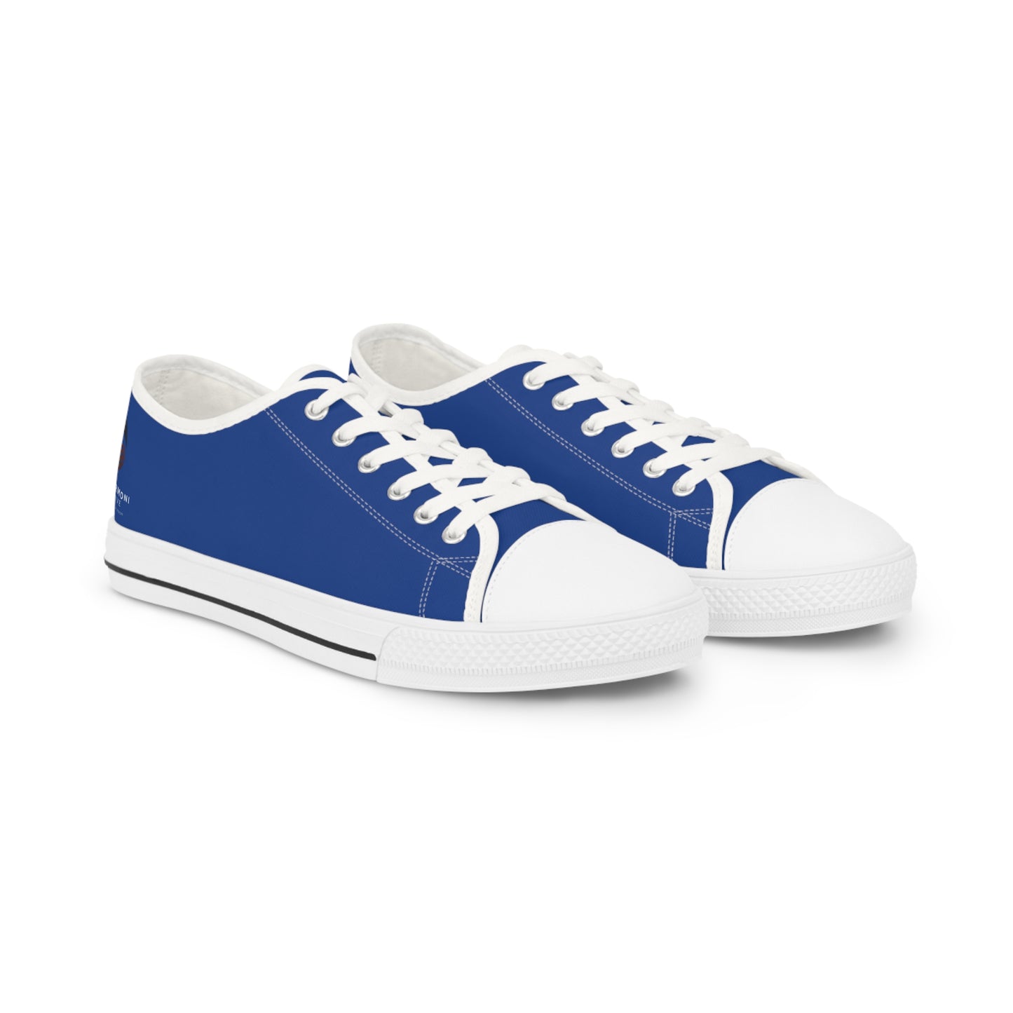 Jah Harmoni Classic Black Low-Top Sneakers — Men's Casual Canvas Shoes