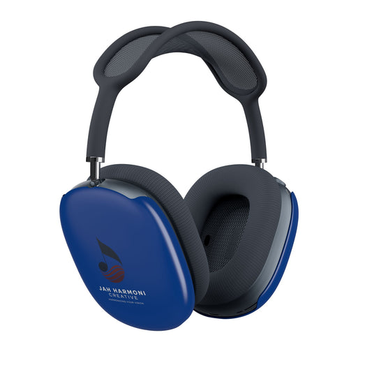AirPods Max Case — Blue Logo Protective Covers (Jah Harmoni Creative)
