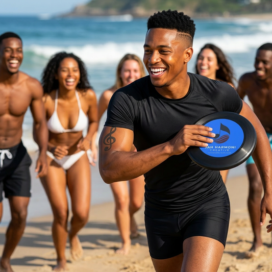 Frisbee — Jah Harmoni Creative Logo Disc