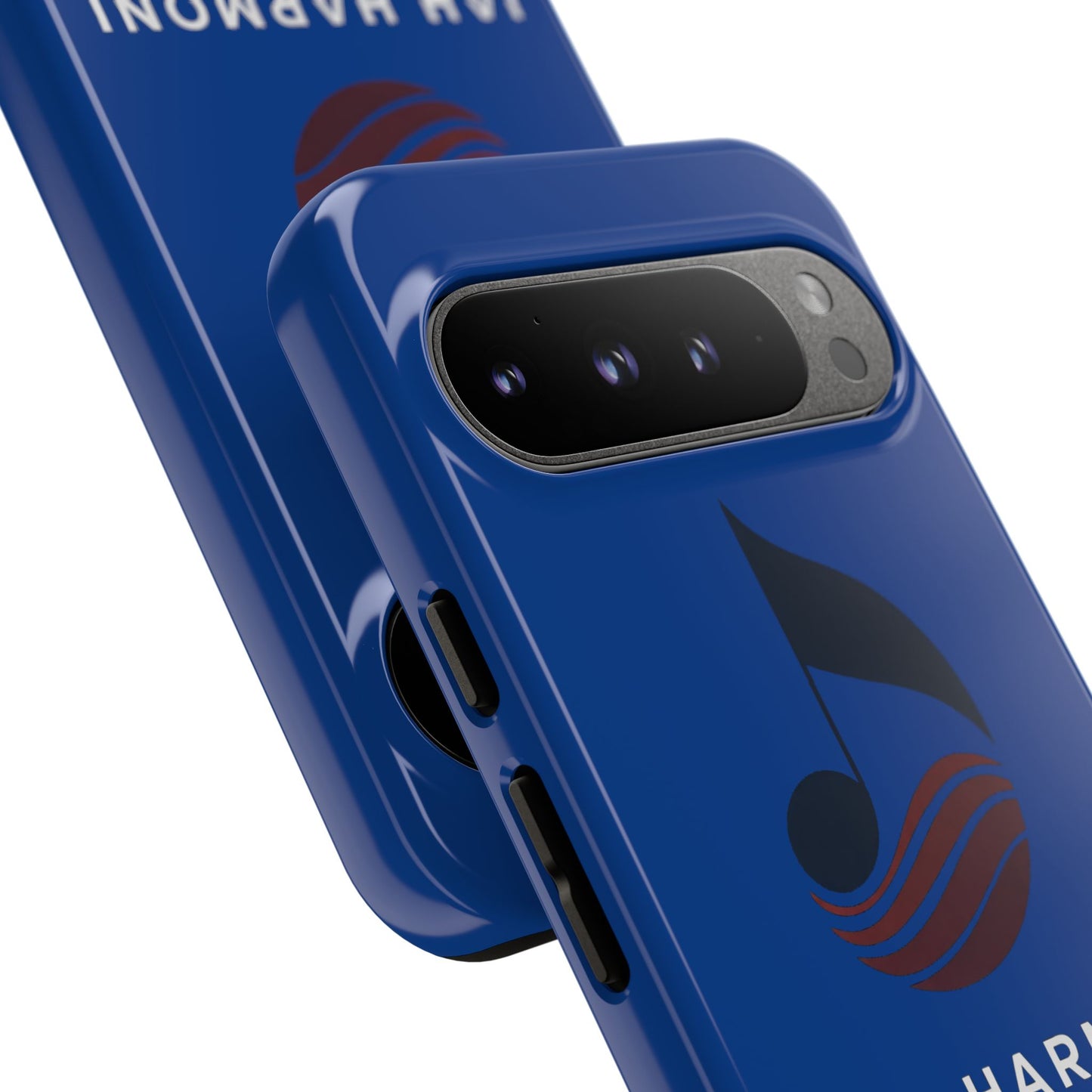 Tough Cases - Blue Logo Phone Case | Jah Harmoni Creative Protective Cover