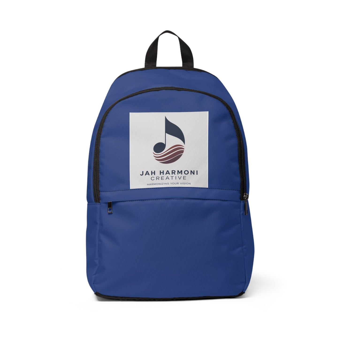 Backpack — Jah Harmoni Creative Logo School & Travel Backpack