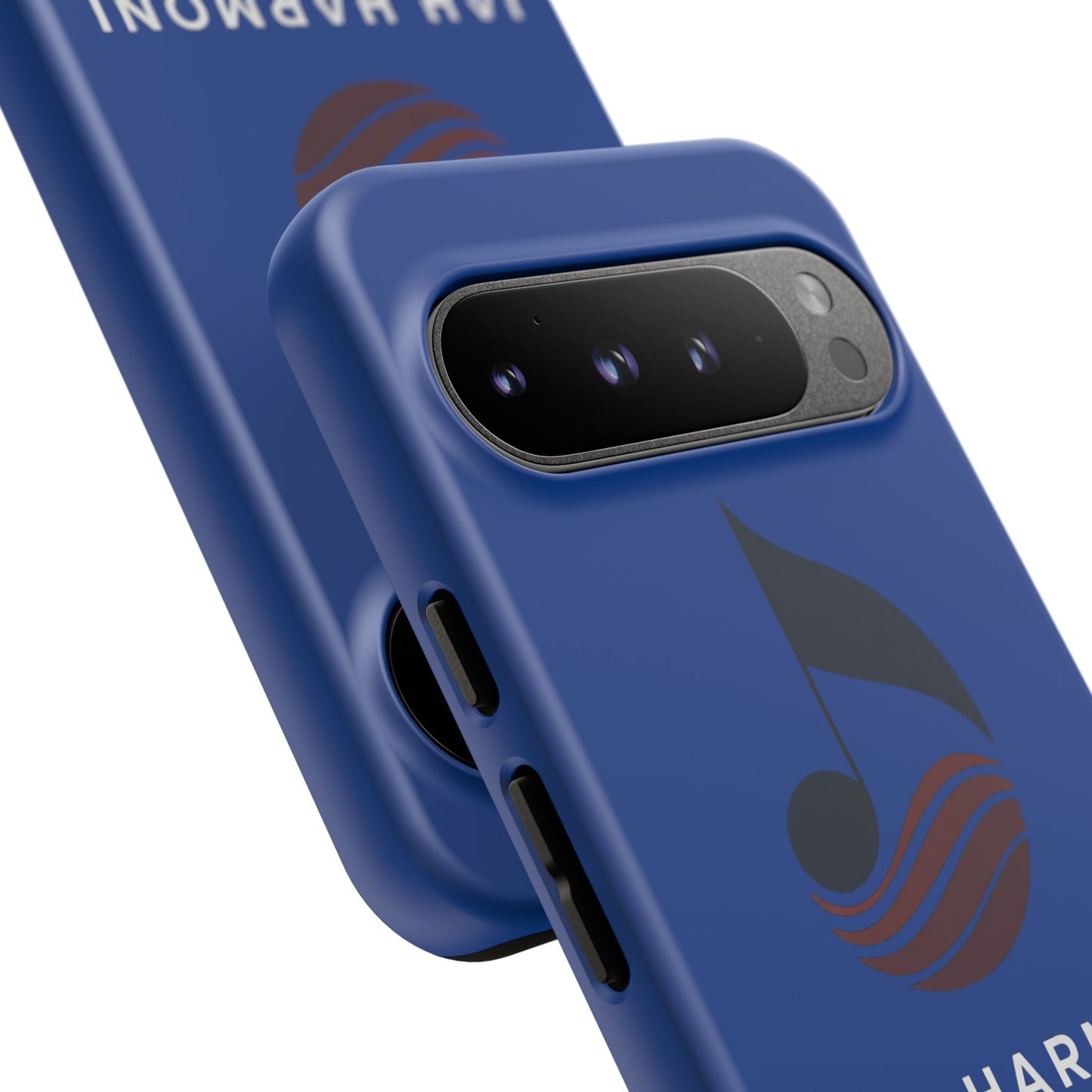 Tough Cases - Blue Logo Phone Case | Jah Harmoni Creative Protective Cover