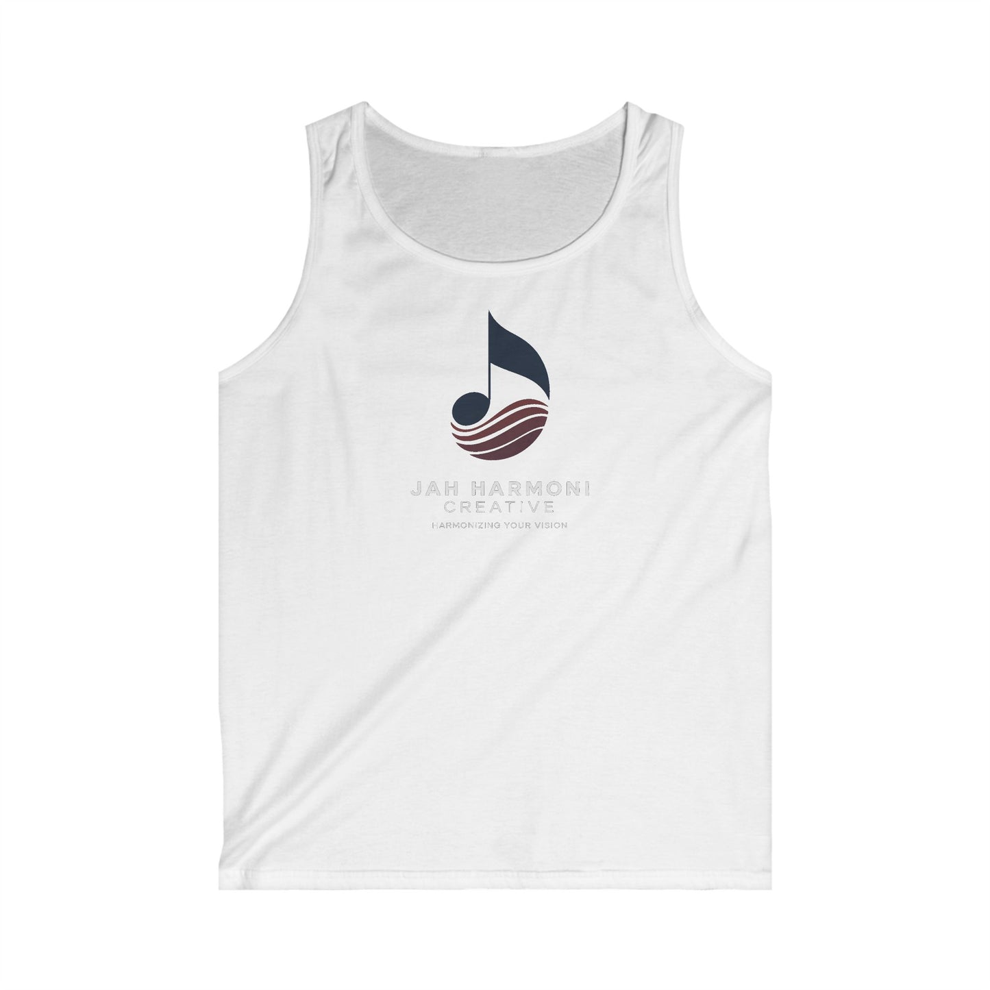 Music Note Tank Top – Patriotic Wave Logo "Jam Harmony"