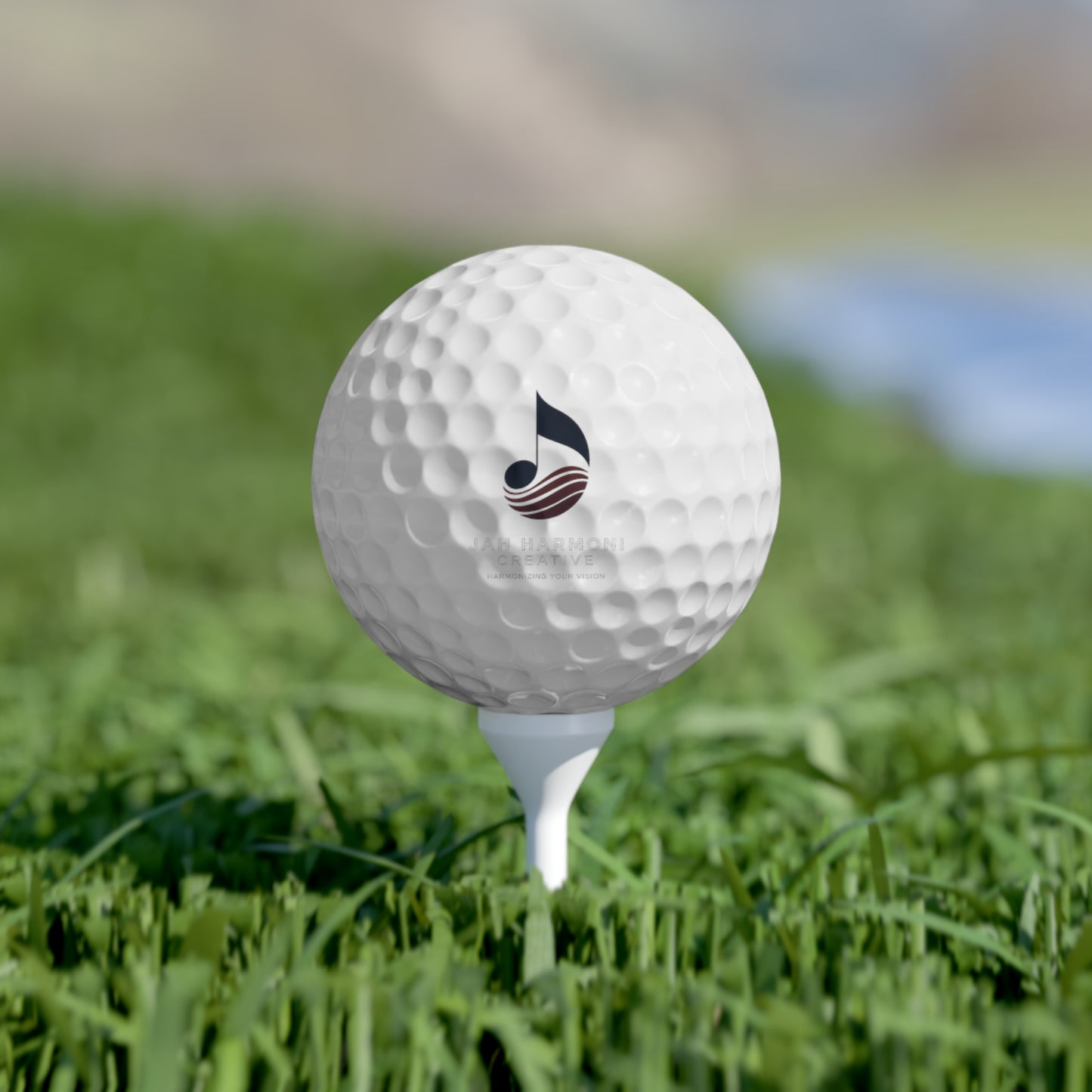 Jah Harmoni Custom Golf Balls, 6pcs