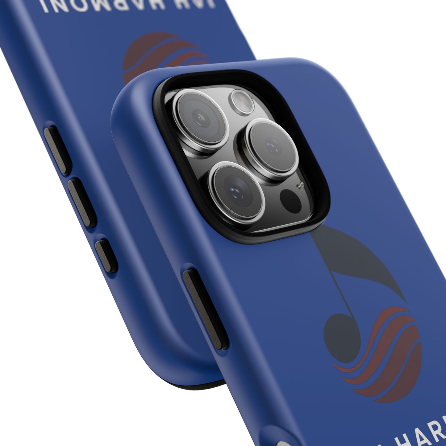 Tough Cases - Blue Logo Phone Case | Jah Harmoni Creative Protective Cover