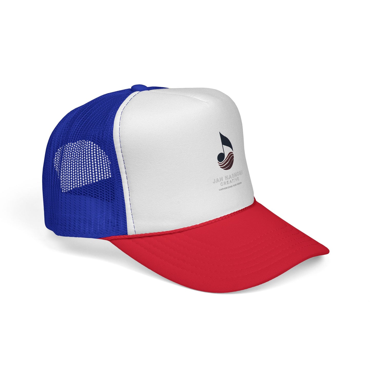 Trucker Cap — Jah Harmoni Creative Logo Mesh Hat