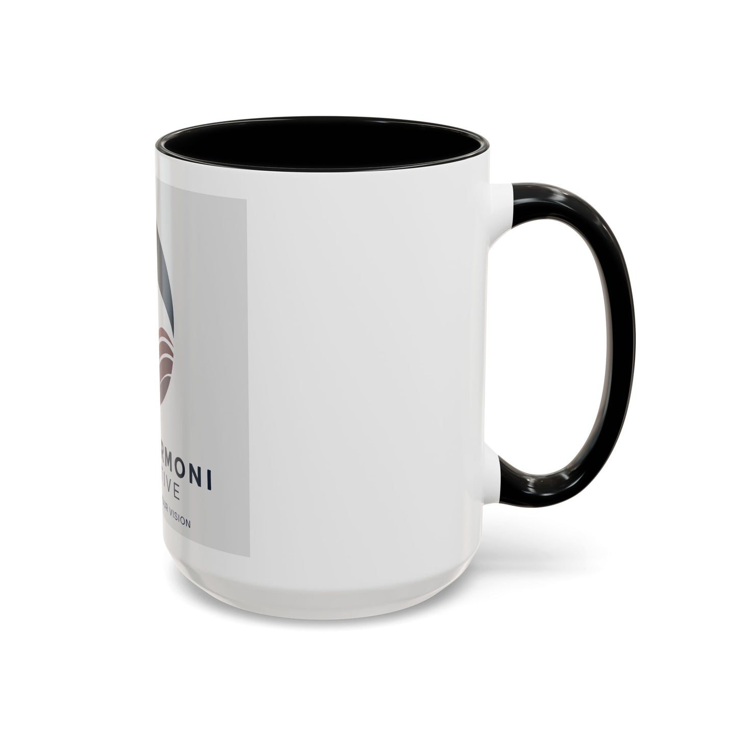 Logo Accent Coffee Mug — Jah Harmoni Creative Branded 11/15oz Ceramic Mug