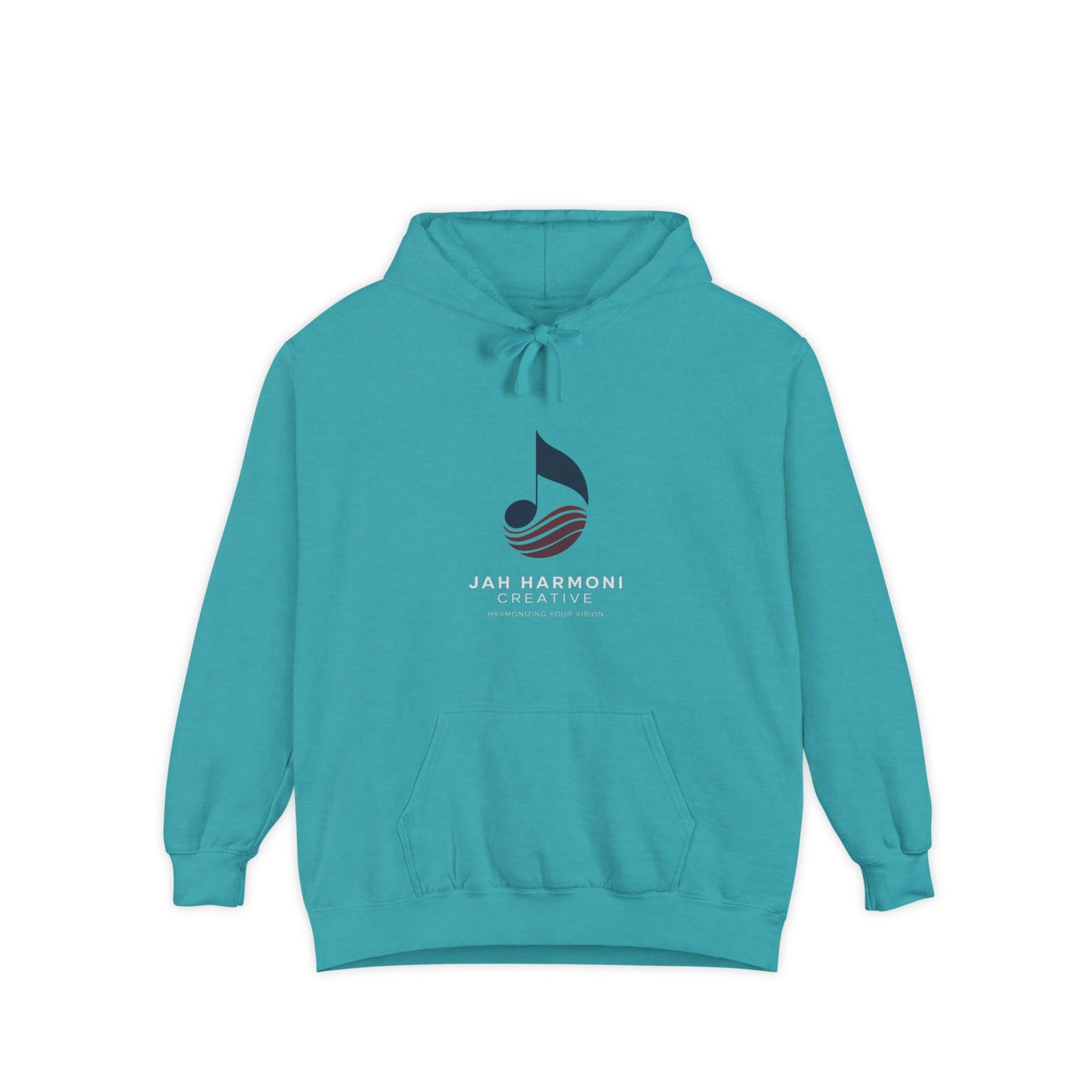 Music Logo Hoodie - "Jah Harmoni Creative" Graphic Pullover