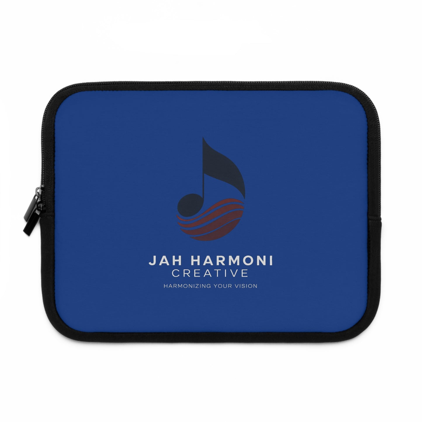 Laptop Sleeve — Jah Harmoni Creative Branded Neoprene Sleeve ("Harmonizing Your Vision")