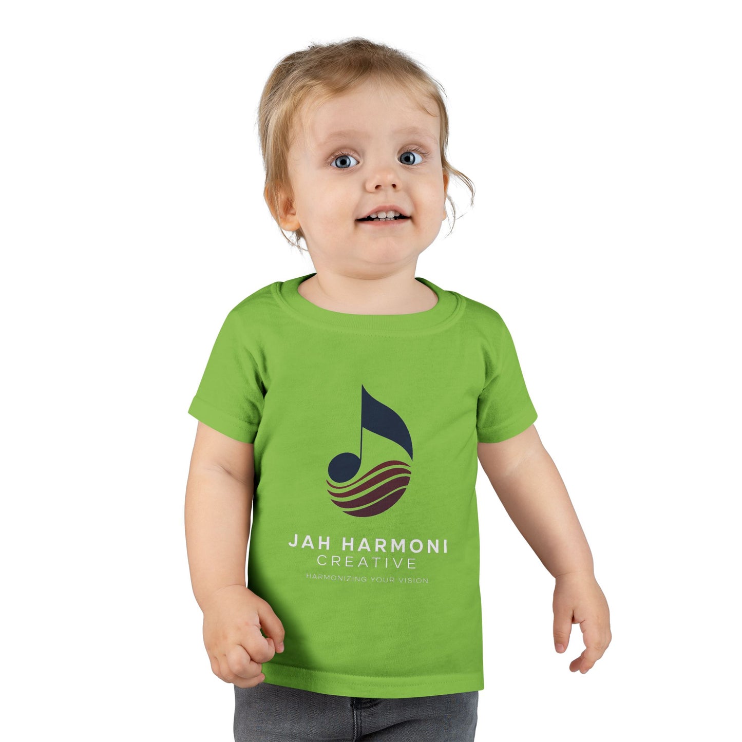 Toddler T-Shirt - Jah Harmoni Creative Logo Tee (Harmonizing Your Vision)