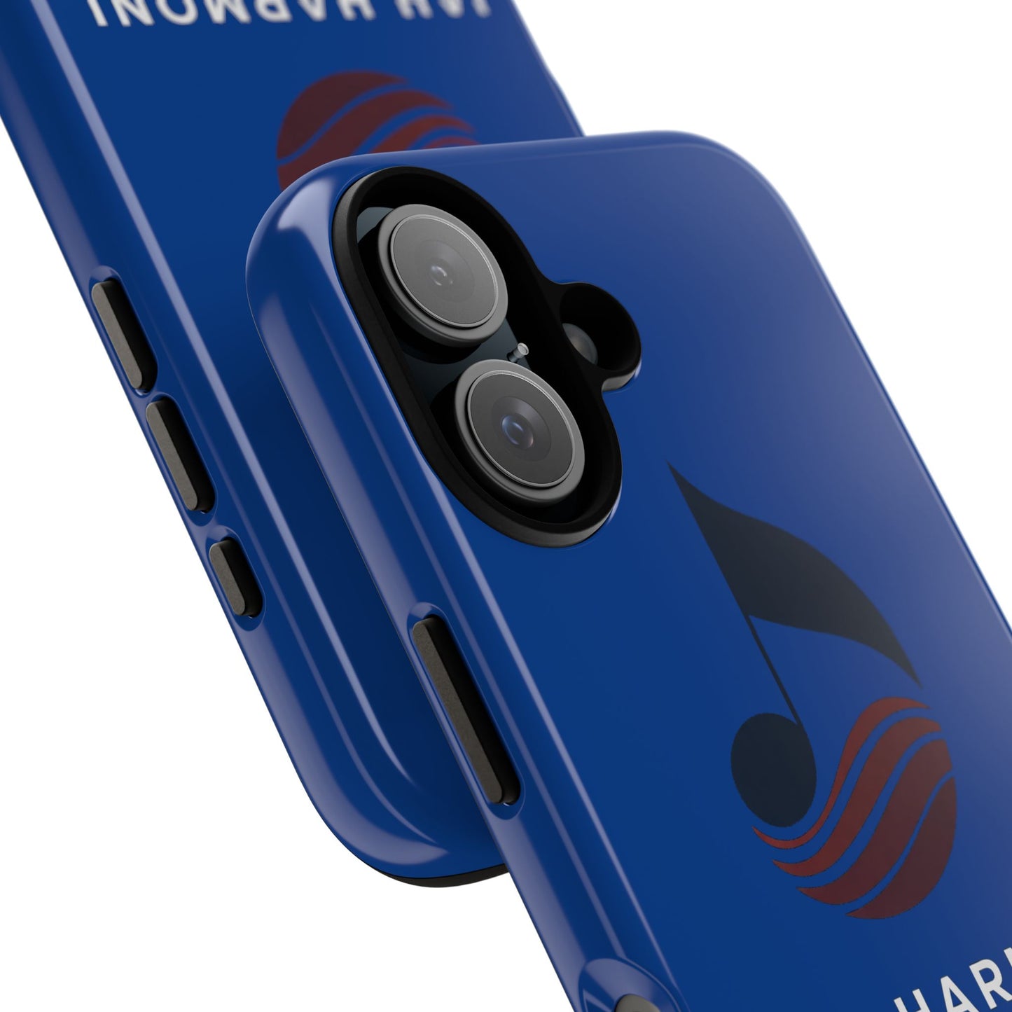 Tough Cases - Blue Logo Phone Case | Jah Harmoni Creative Protective Cover
