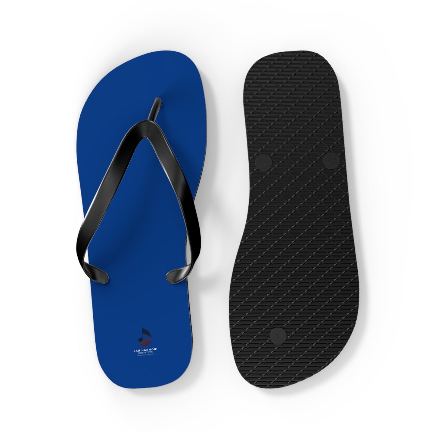 Jah Harmoni Signature Blue – Sleek Everyday Beach Sandals