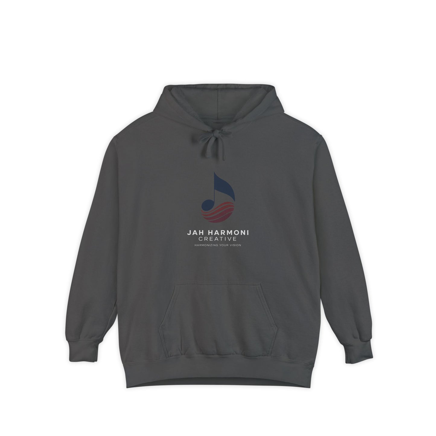 Music Logo Hoodie - "Jah Harmoni Creative" Graphic Pullover