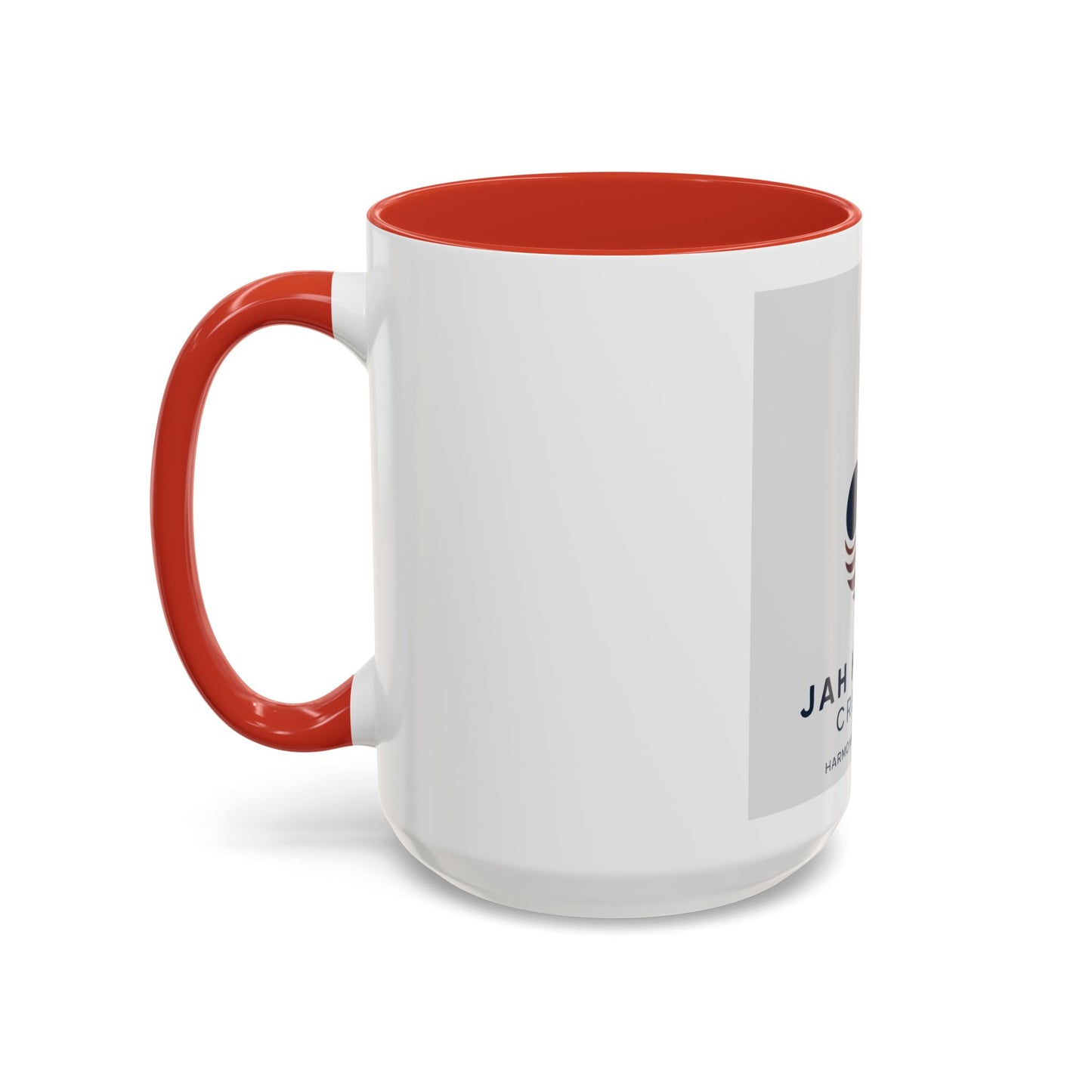 Logo Accent Coffee Mug — Jah Harmoni Creative Branded 11/15oz Ceramic Mug