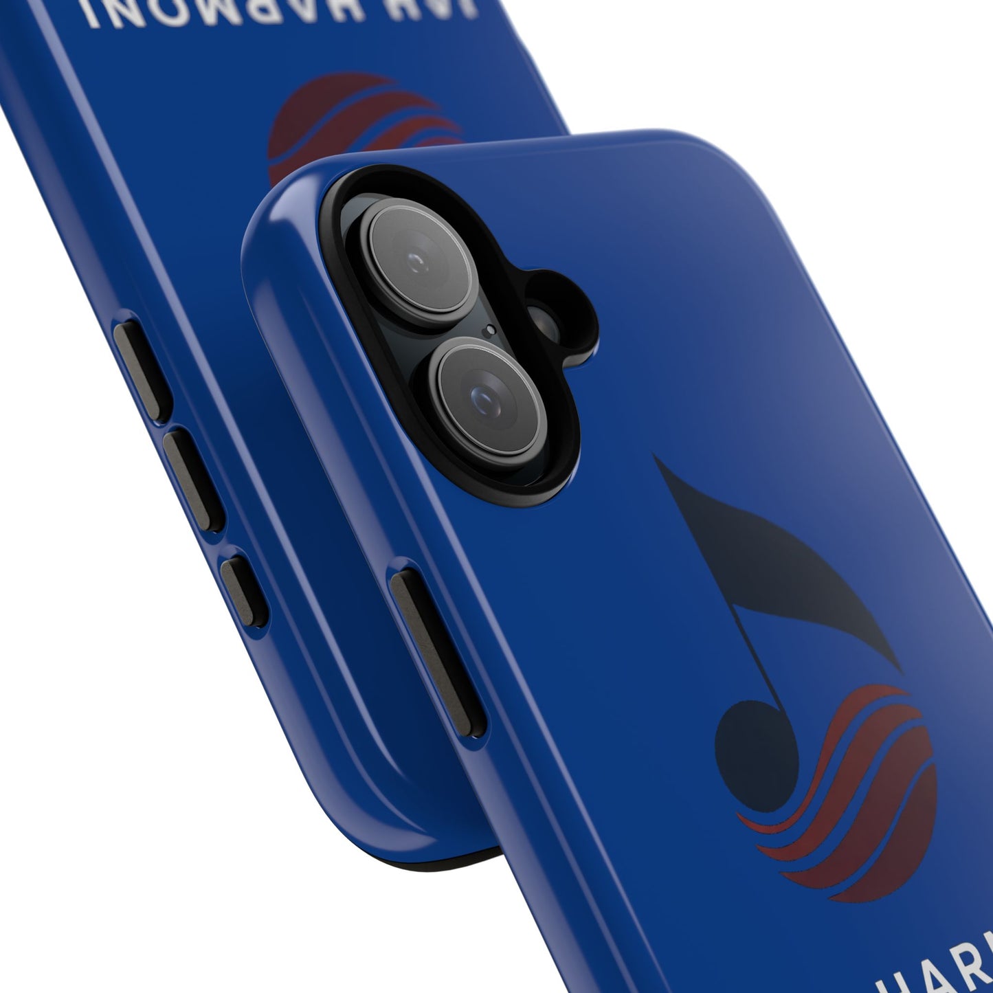 Tough Cases - Blue Logo Phone Case | Jah Harmoni Creative Protective Cover