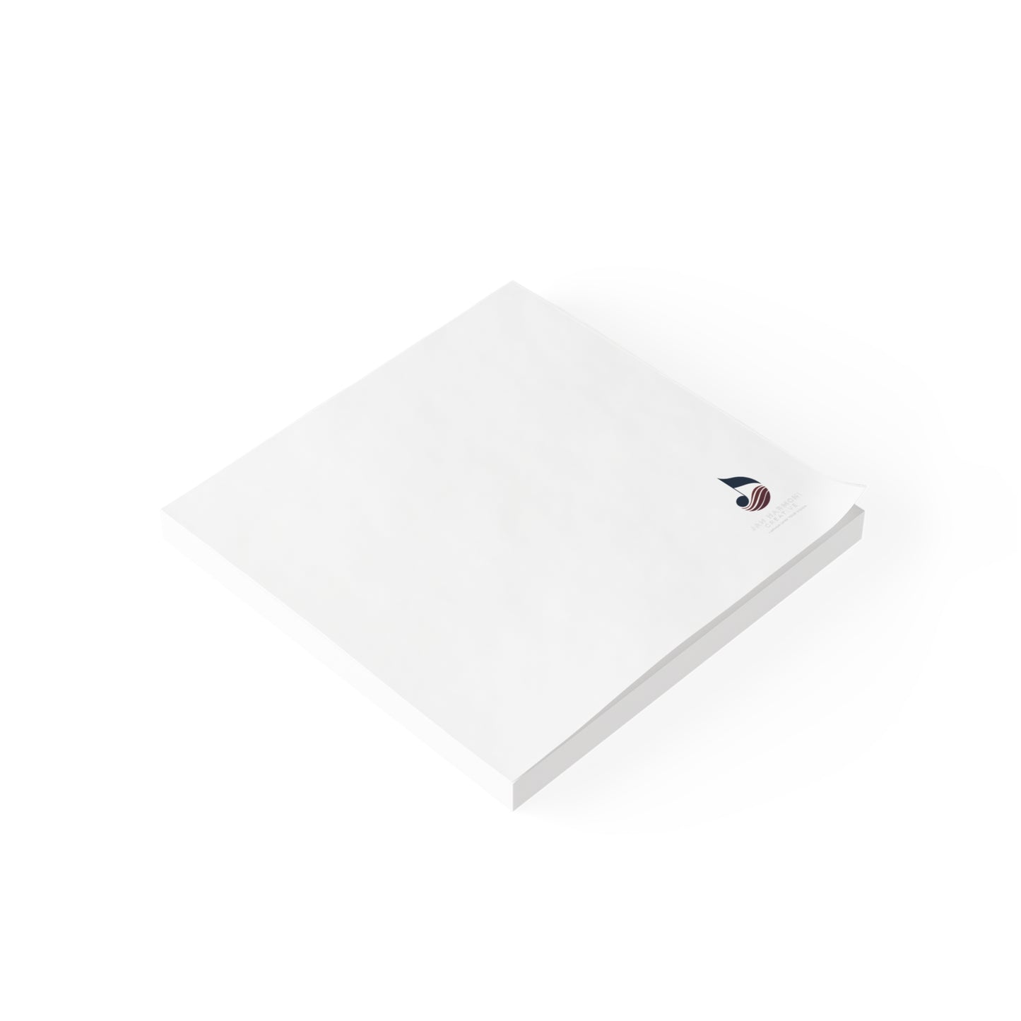 Patriotic Music Note Post-it® Note Pad – Small American Flag Notebook Sticky Notes