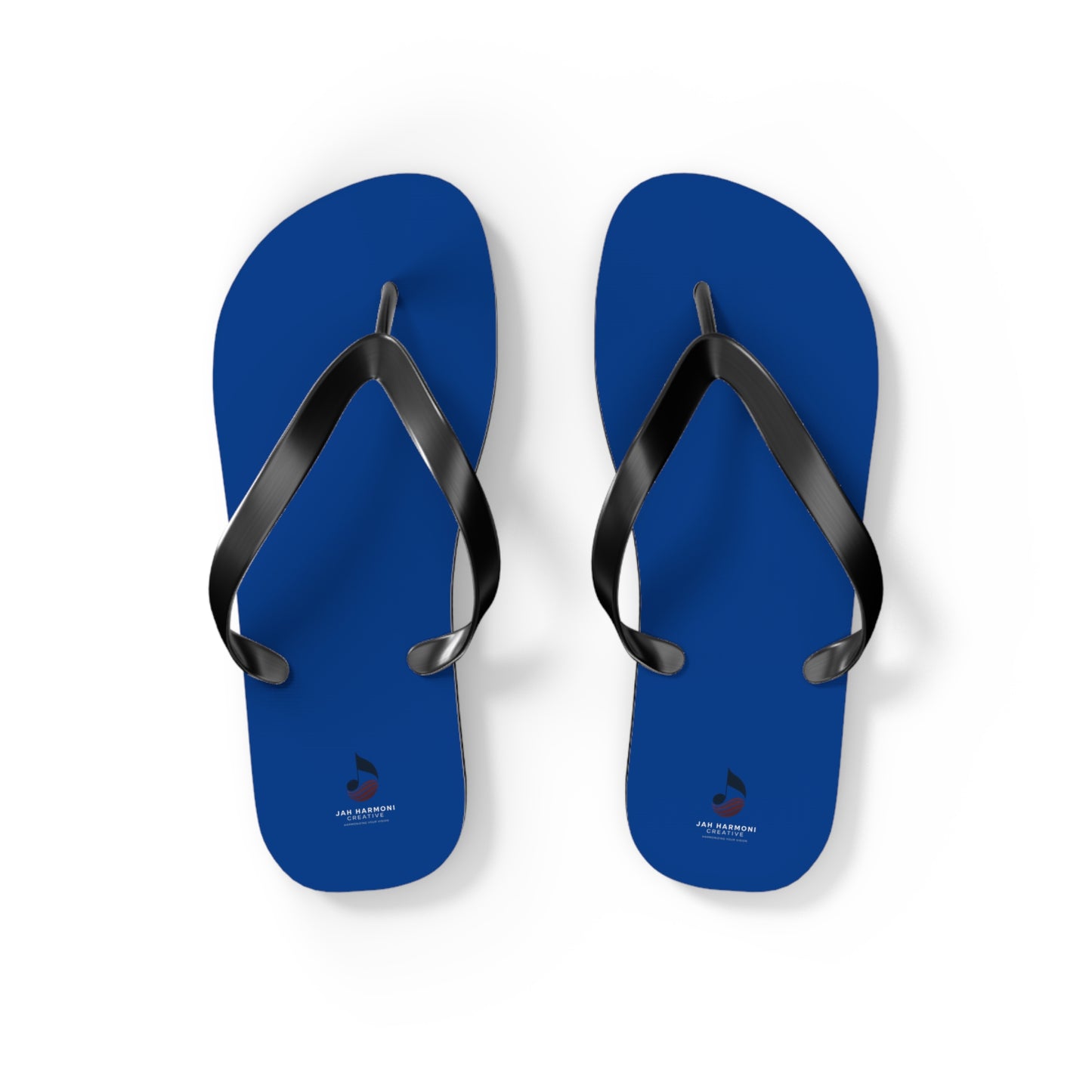 Jah Harmoni Signature Blue – Sleek Everyday Beach Sandals