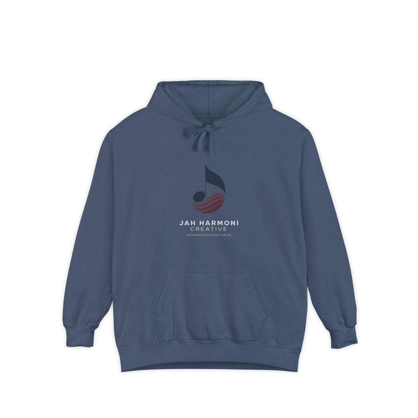 Music Logo Hoodie - "Jah Harmoni Creative" Graphic Pullover