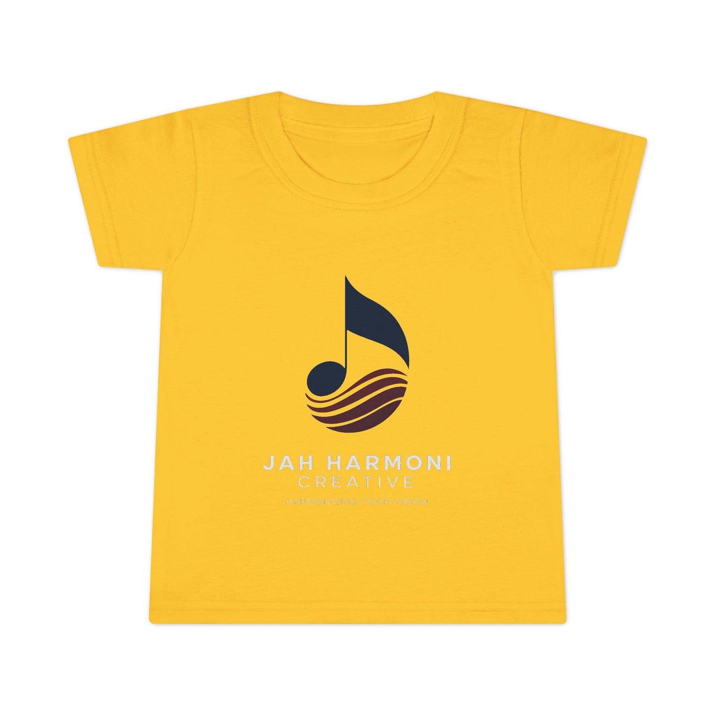 Toddler T-Shirt - Jah Harmoni Creative Logo Tee (Harmonizing Your Vision)