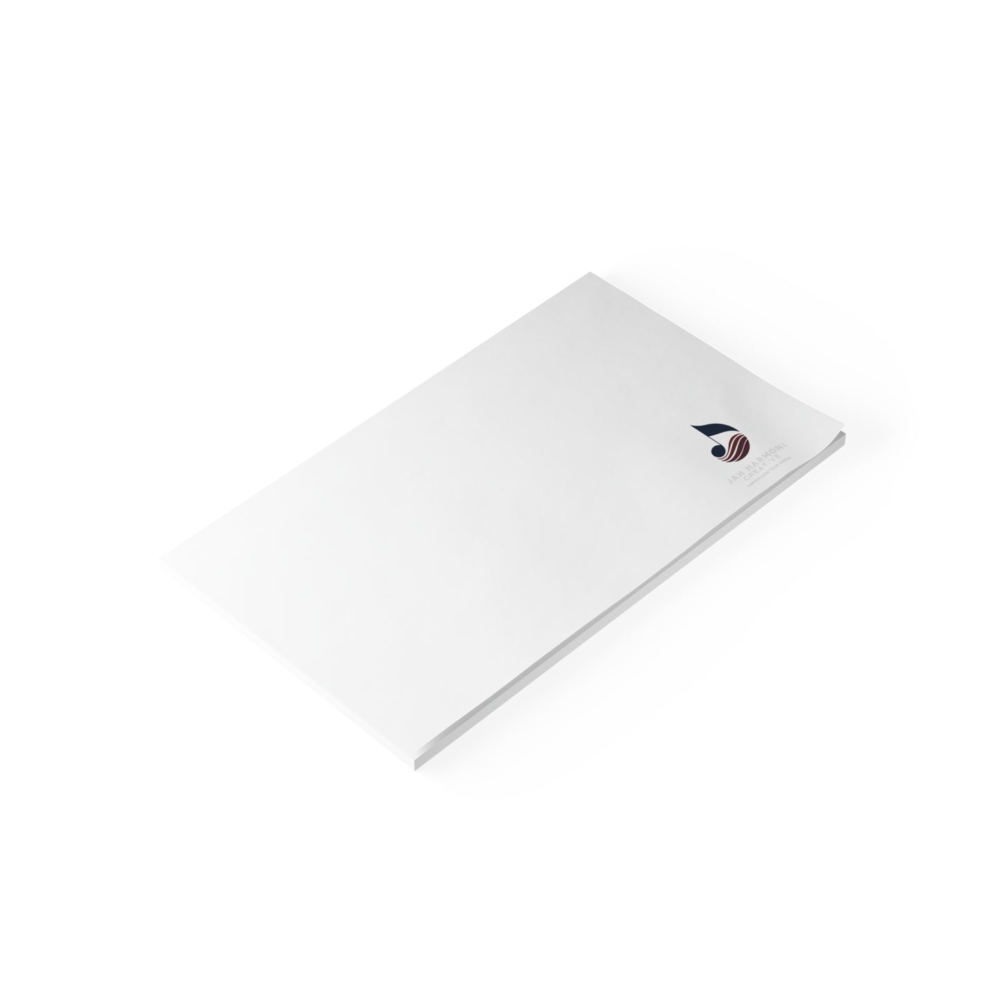 Patriotic Music Note Post-it® Note Pad – Small American Flag Notebook Sticky Notes
